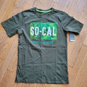 NWT Santa Monica So Cal Graphic Shirt Sears Kids L